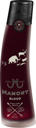 Настойка MAMONT Blood 40%, полусладкая, 0.5л, фотография