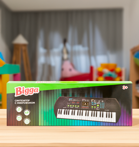 Набор игровой BIGGA Синтезатор, с микрофоном, вид