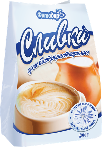 Сливки сухие ФИТОДАР натур. на раст. основе м/у, фотография
