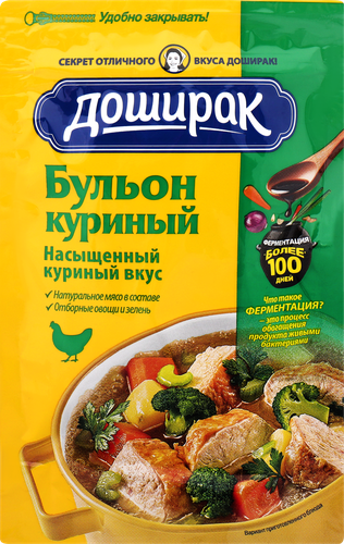 Бульон ДОШИРАК Куриный, 90г, картинка