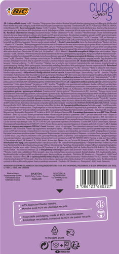 Бритва BIC Мисс Солей Клик 5, 2шт, вид