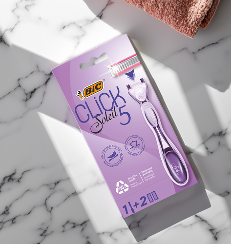 Бритва BIC Мисс Солей Клик 5, 2шт, фотография