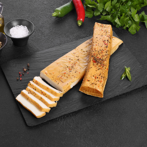 Кальмар Гигантский горячего копчения филе, фасованный ЛЕНТА FRESH, весовой, изображение