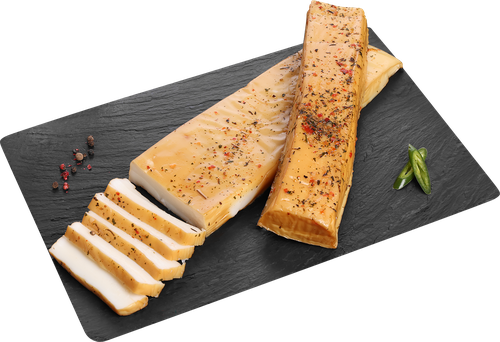Кальмар Гигантский горячего копчения филе, фасованный ЛЕНТА FRESH, весовой, вид