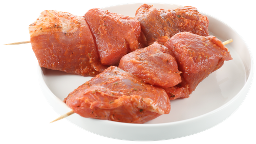Шашлык из свиного окорока в маринаде грузинский, в вакуумной упаковке ЛЕНТА FRESH, фото
