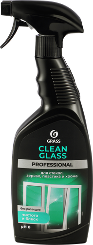Средство для мытья стекол и зеркал GRASS Clean Glass&nbsp;Professional, 600мл, вид