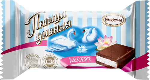 Конфеты АККОНД Птица дивная, десерт, весовые, крупный план