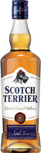 Виски SCOTCH TERRIER Скотч Терьер шотландский купажированный 40%, 0.7л, изображение