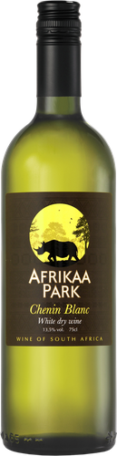 Вино AFRIKAA PARK Шенен Блан ординарное сортовое белое сухое, 0.75л, картинка
