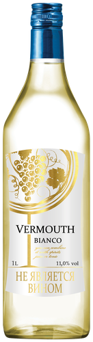 Напиток виноградосодержащий VERMOUTH BIANCO сладкое, 1л