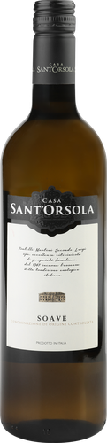Вино SANT ORSOLA Соаве белое сухое, 0.75л