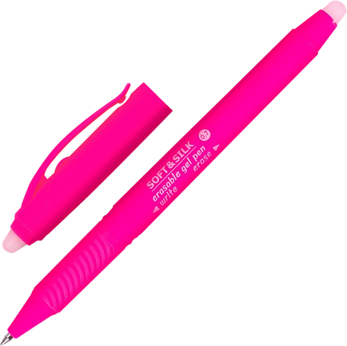 Ручка гелевая BRAUBERG Soft&Silk Fruity 0,7мм, стираемая, синий, детальное фото