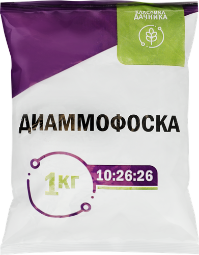 Удобрение комплексное Диаммофоска, Арт. НА22, 1кг, крупный план
