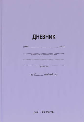 Дневник для младшей школы, детальное фото
