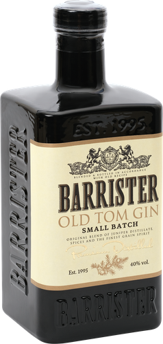 Джин BARRISTER Old Tom дистиллированный 40%, 0.7л, фотография
