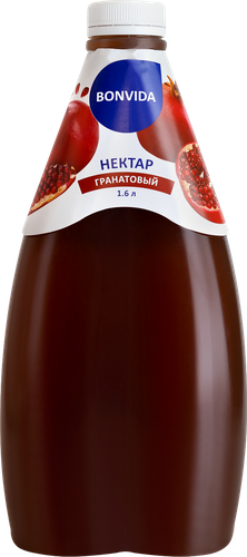 Нектар BONVIDA Гранатовый, 1.6л, детальное фото