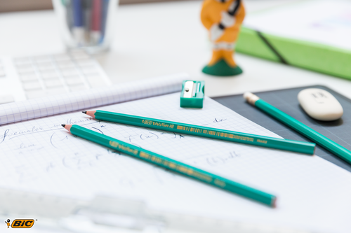 Набор чернографитных карандашей BIC Evolution, с ластиком, 3шт, фото