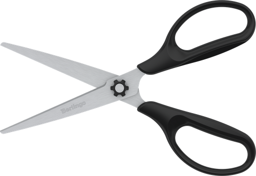 Ножницы BERLINGO Easycut 100, 16см, вид