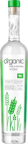 Водка ORGANIC 40%, 0.5л, фото