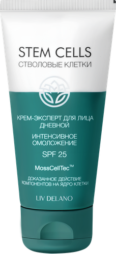 Крем дневной для лица LIV DELANO Stem Cells Эксперт интенсивное омоложение, 50г, вид