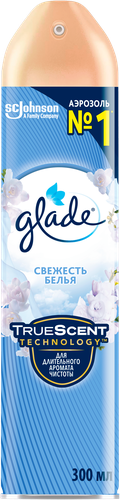 Освежитель воздуха GLADE Свежесть белья, 300мл, картинка