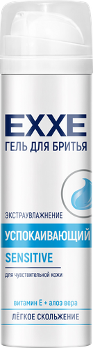 Гель для бритья EXXE Sensitive для чувствительной кожи, 200мл, фотография