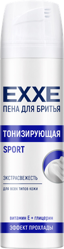 Пена для бритья EXXE Sport energy Cool Effect, 200мл, фотография