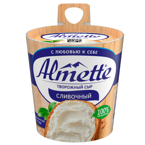 Сыр творожный HOCHLAND Almette сливочный 60%, без змж, 150г, картинка