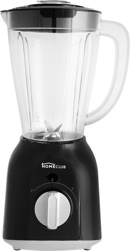 Блендер HOMECLUB BL2005-CB, 220-240В, емкость 1.5л, 50-60Гц, 400Вт, 2 скоростных режима, крупный план