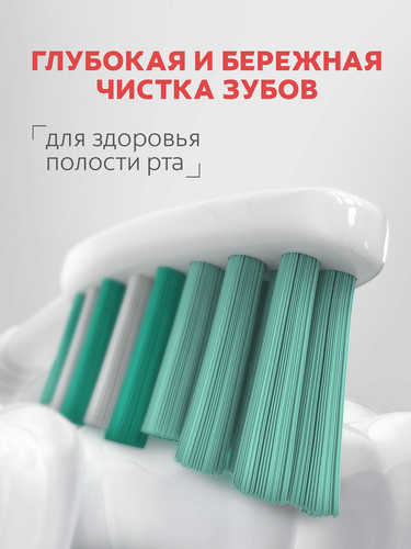 Зубная щетка COLGATE Классика здоровья многофункциональная, средней жесткости, 2+1, 3шт, изображение