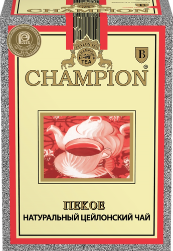 Чай черный CHAMPION TEA Пекое Цейлонский байховый, листовой, 100г, изображение