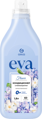 Кондиционер для белья GRASS Eva flower концентрированный, 1,8л, вид