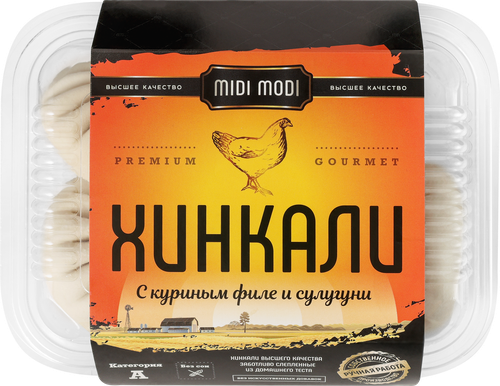 Хинкали MIDI MODI с куриным филе и сулугуни, 520г, фото