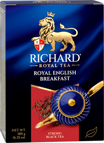 Чай черный RICHARD Royal English Breakfast листовой, 180г, картинка