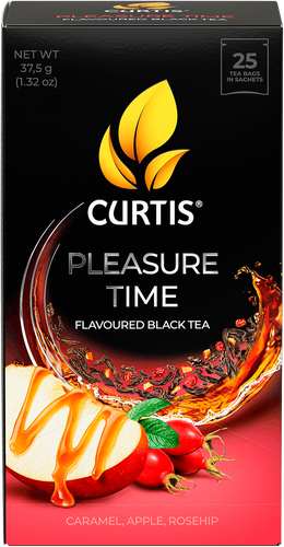 Чай черный CURTIS Pleasure Time арома, 25пак, фотография
