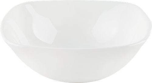 Салатник HOMECLUB Quadro Classic White 12,8см, стекло Арт. LFW50, картинка
