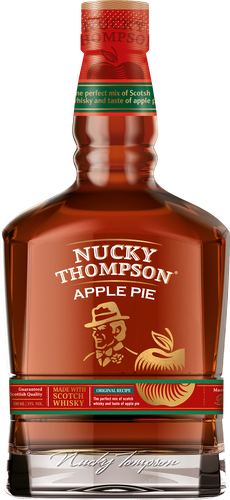 Настойка NUCKY THOMPSON Эппл пай на основе виски полусладкая 35%, 0.7л, изображение