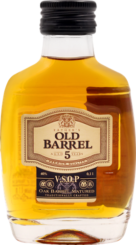 Коньяк FATHER'S OLD BARREL 5 лет 40%, 0.1л, картинка