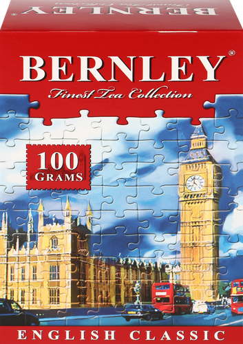 Чай черный BERNLEY Инглиш Классик Цейлонский, листовой, 100г, детальное фото