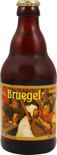 Пиво светлое BRUEGEL Amber Ale фильтрованное непастеризованное 5,2%, 0.33л, изображение