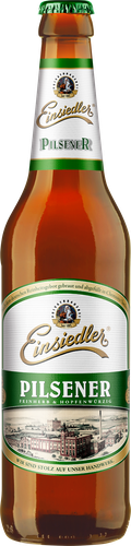 Пиво светлое EINSIEDLER Pilsener пастеризованное 4,9%, 0.5л