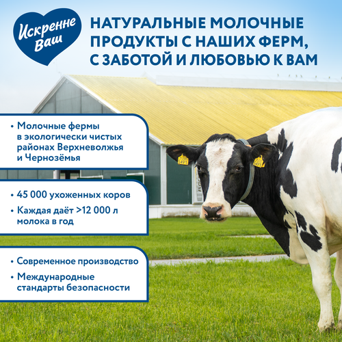 Сметана ИСКРЕННЕ ВАШ 15%, без змж, 300г, изображение