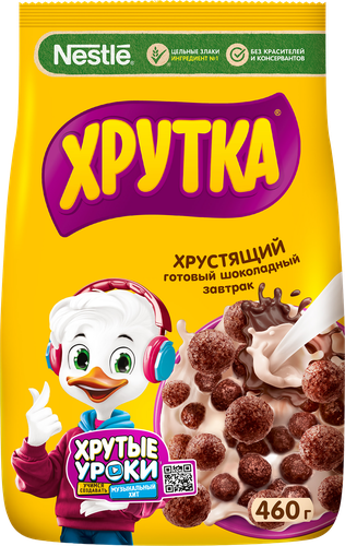 Готовый завтрак ХРУТКА Шоколадные шарики, 460г, картинка