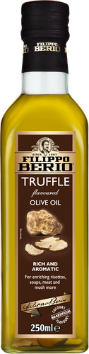 Масло оливковое FILIPPO BERIO Truffle, нерафинированное со вкусом трюфеля, 250мл, вид