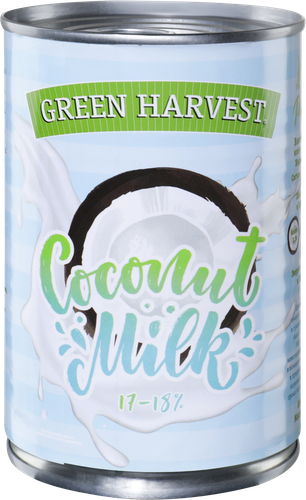 Молоко кокосовое GREEN HARVEST 17–19%, 425мл, фотография
