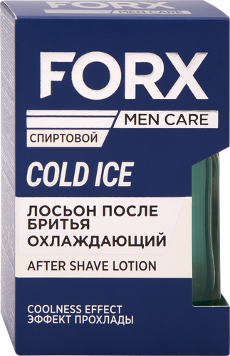 Лосьон после бритья FORX Men care Охлаждающий, 100мл, вид