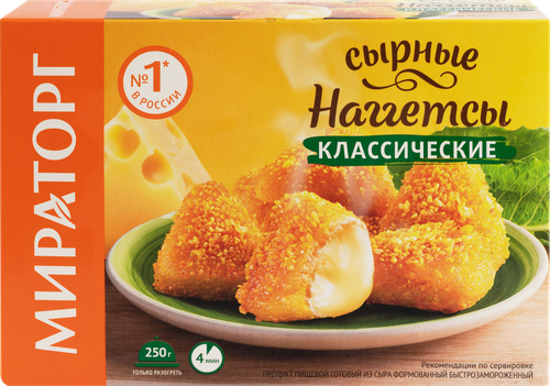 Наггетсы сырные МИРАТОРГ Классические, 300г, фото