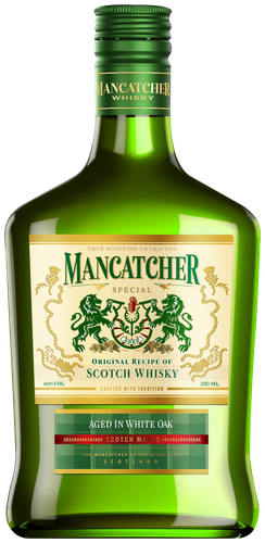 Виски MANCATCHER Зерновой 40%, 0.25л