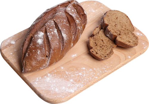 Хлеб пшенично‑ржаной бездрожжевой ЛЕНТА FRESH, 300г, вид