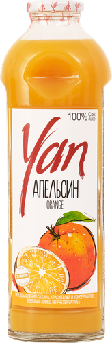 Сок YAN Апельсиновый восстановленный, 0.93л, картинка